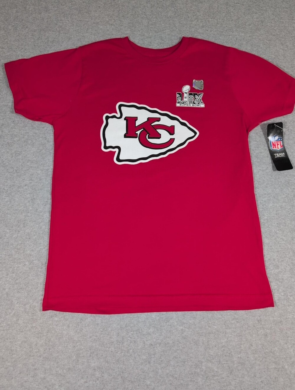 Kansas City Chiefs Super Bowl LX Shirt Large 14/16 NWT NFL